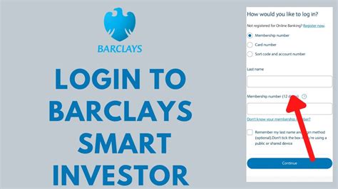 barclays smart card login|barclays smart investor loginclays.